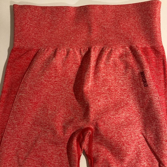 Gymshark Flex High Waisted Leggings in Red Marle - Picture 4 of 5